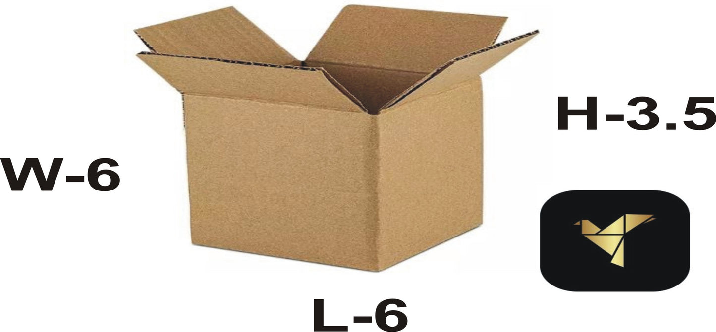 Bundle of 100 Box - Size 6x6x3.5 Inch