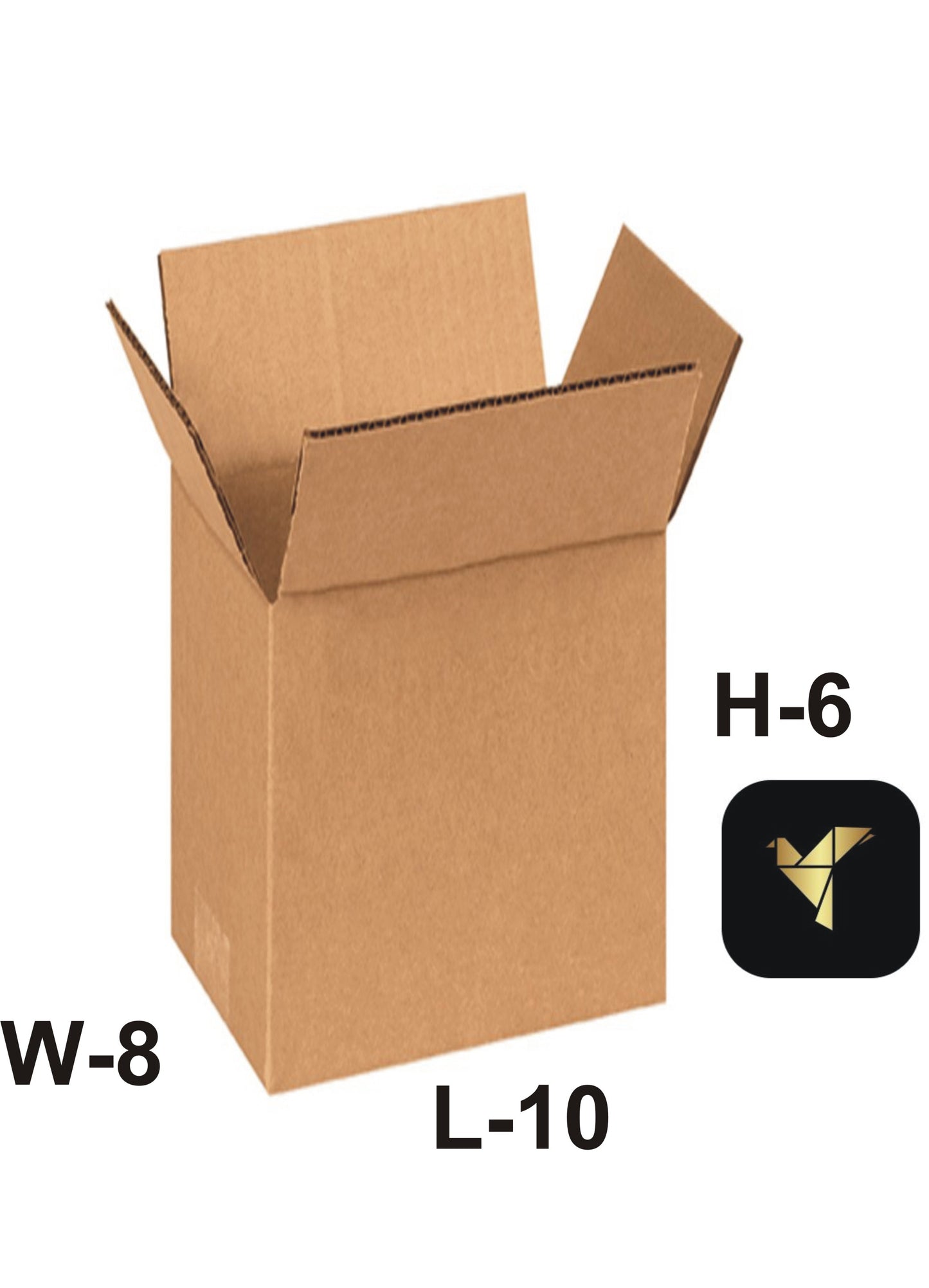 Corrugated Box 10x8x6 (Bundle of 10)