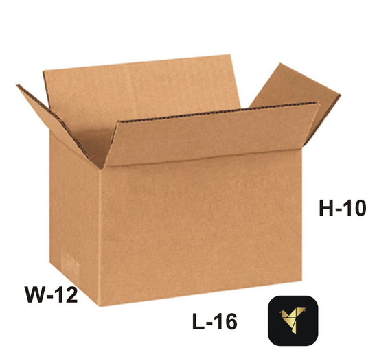 Corrugated Box 16x12x10 (Bundle of 10)
