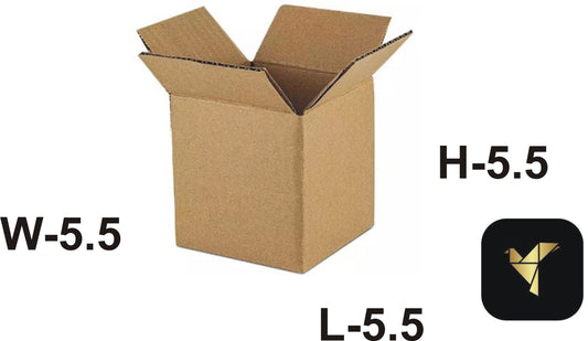 Bundle of 100 Box - Size  5.5x5.5x5.5 Inch